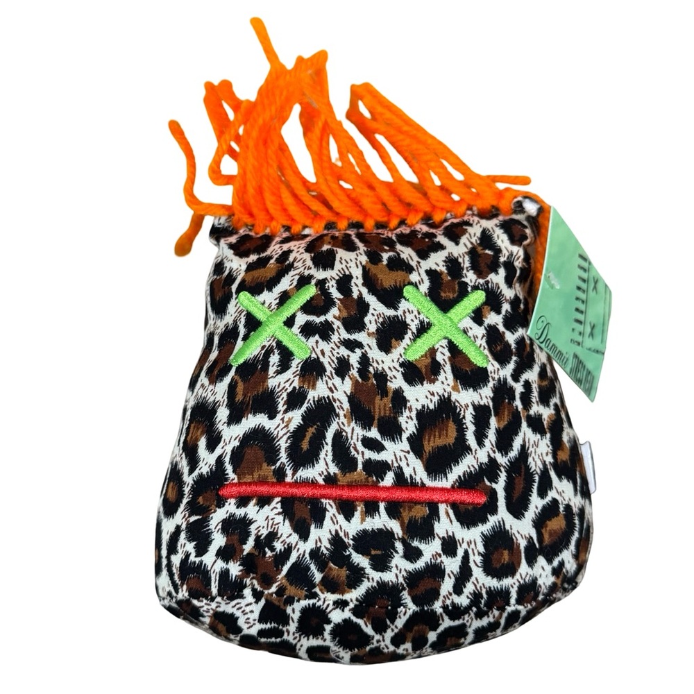 DAMMIT DOLL STRESS HEAD LEOPARD GAG GIFT